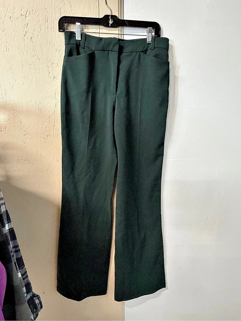 Zara Straight Leg Pants in Green Size 4